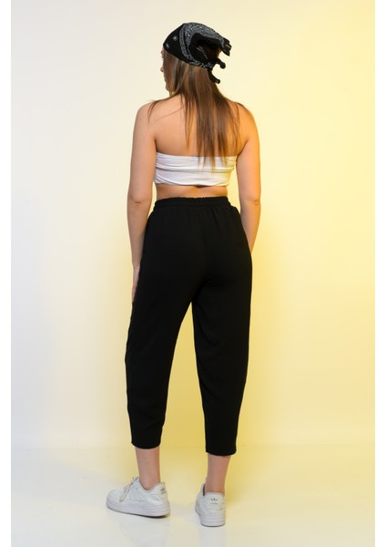 Kadın Beli Lastikli Rahat Pantolon Yüksek Bel Ince Yeni Sezon Yazlık Pantolon modelleri