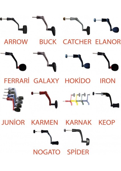 Olta Makinesi Yedek Parça Kol Fishmax