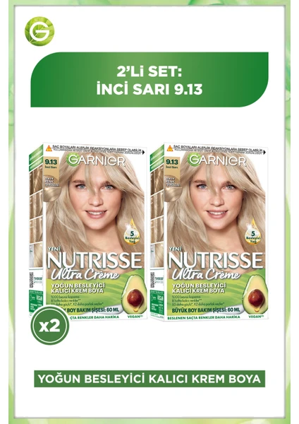 2'li Nutrisse Ultra Creme - 9.13 Seti