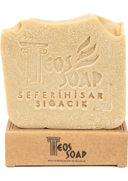 %100 Doğal El Yapımı Kükürt Sabunu 180GR - Seferihisar Zeytinyağı