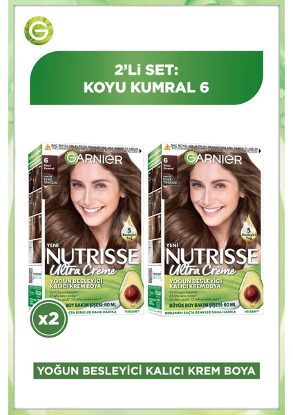 2'li Nutrisse Ultra Creme - 6 Seti