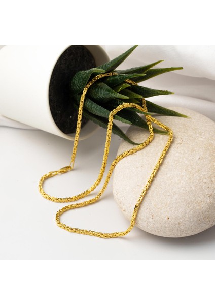 Kral Zincir 14 Ayar Altın 60 Cm. modelleri