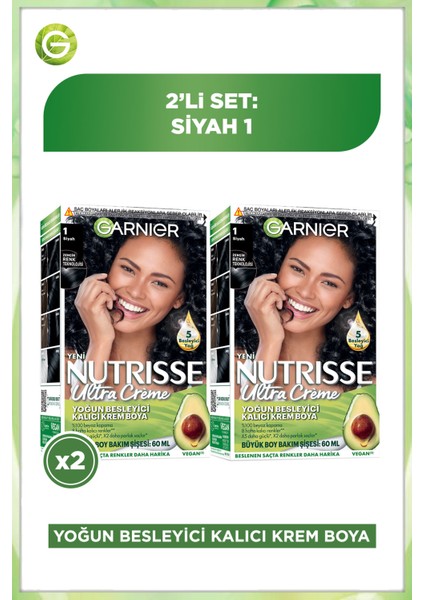 2'li Nutrisse Ultra Creme - 1 Seti