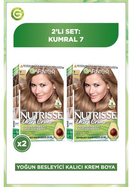 2'li Nutrisse Ultra Creme - 7 Seti