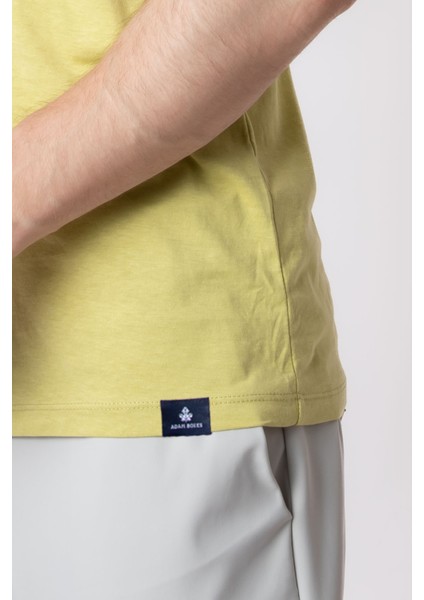 Erkek/unisex Baskılı O-Yaka T-Shirt Premiver - Açık Haki indirimleri