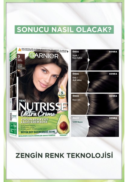 2'li Nutrisse Ultra Creme - 3 Seti