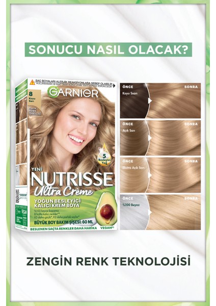 3'lü Nutrisse Ultra Creme - 8 Seti modelleri