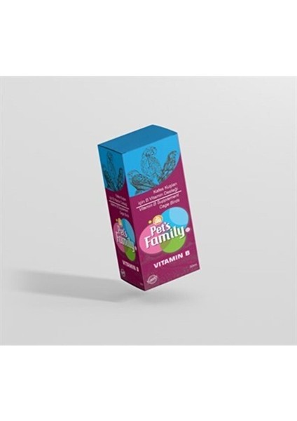 Pets Family Kuş-Vitamin B 30 ml