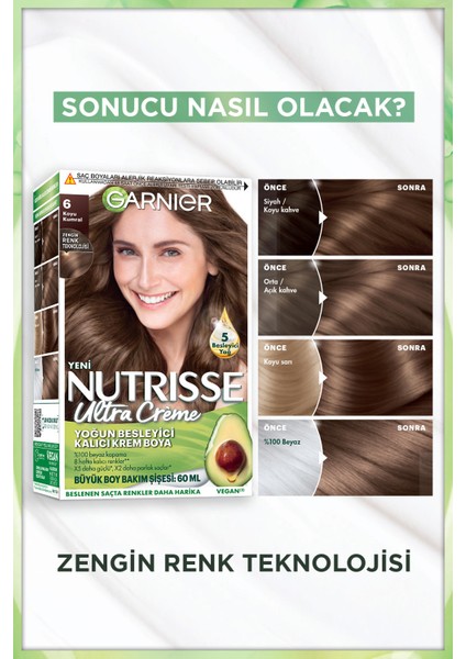 3'lü Nutrisse Ultra Creme - 6 Seti