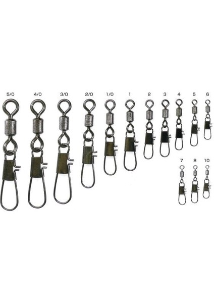 Ug Rolling Swivel With Interclock Klipsli Fırdöndü No : 6