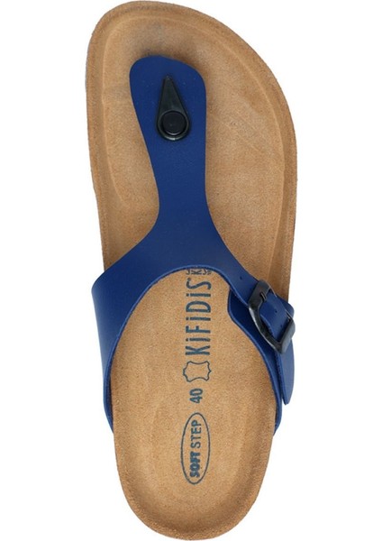Kifidis K8871SK Kifidis Soft Step Kadın Mantar Terlik 36-41 Cobalt 030 - 40