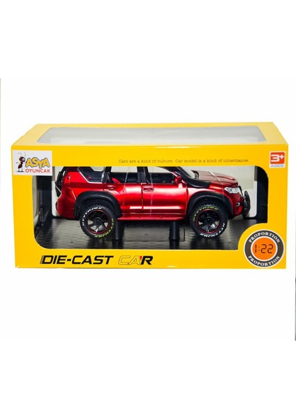 53522-25B Kutulu 1 : 22 Sesli Model Araba - Asya Oyuncak