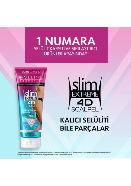 Eveline Slim Extreme 4d Scalpel Turbo Selülit Azaltıcı Serum 250ML