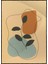 Bitki Yapraklar ve Şekiller Modern Poster P-001279 1
