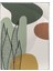 Bitki Yapraklar ve Şekiller Modern Poster P-002379 1