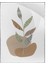 Doğa Bitkiler Suluboya Görünümlü Modern Poster P-003186 1