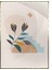 Bitki Illüstrasyonu Modernist Modern Sanat Tuval Poster P-004385 1