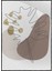 Yapraklar ve Şekiller Karışık Renkler Modern Poster P-000996 1