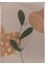 Yapraklar ve Şekiller Modern Poster P-001189 1