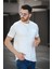 Mela Kolye Hediyeli Tek Cep Slim Fit Likralı Erkek Tshirt 2