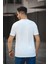 Mela Kolye Hediyeli Tek Cep Slim Fit Likralı Erkek Tshirt 4