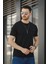Mela Kolye Hediyeli Tek Cep Slim Fit Likralı Erkek Tshirt 2