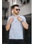Dark Baskılı Omuz Şeritli Slim Fit Likralı Erkek Tshirt 1