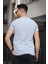 Dark Baskılı Omuz Şeritli Slim Fit Likralı Erkek Tshirt 4