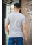 Mela Kolye Hediyeli Tek Cep Slim Fit Likralı Erkek Tshirt 4