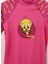 Desenli Pembe Kız Çocuk T-Shirt ST2312050024 3