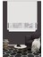Lazer Kesim Stor Perde, Ekru, Alüminyum Sistem 512L117 140 x 260 cm 1