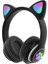 5.0 Kedi Kulakları Aydınlık Bluetooth Kulaklık Kulaklık Cep Telefonu Kablosuz Spor Oyun Kulaklığı (Yurt Dışından) 1