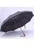 Hakiki Marka Büyük Katlanır Şemsiye Yağmur 1.2 Metre Iş Erkekler Otomatik Şemsiye Rüzgar Geçirmez Erkek Parasol Koyu (Siyah) (Yurt Dışından) 4