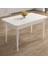 70X120 Mdf Mutfak Masası Beyaz 1