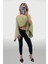 Kolları Yırtmaçlı Crop Top 1