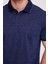 Erkek Lacivert Polo Yaka Desenli TShirt 5