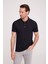 Erkek Siyah Polo Yaka T-Shirt 1