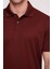 Erkek Bordo Polo Yaka Desenli TShirt 4