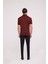 Erkek Bordo Polo Yaka Desenli TShirt 5
