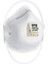 SOLUNUM MASKESİ 6210 FFP2 V NR D 1