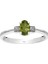 Pırlanta ve Oval Peridot Taşlı Yüzük 0417R0097 2