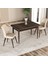Hestia Serisi Mdf Mutfak-Salon Masa Sandalye Takımı (2 Sandalyeli) 2