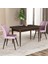 Hestia Serisi Mdf Mutfak-Salon Masa Sandalye Takımı (2 Sandalyeli) 1