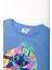 Dısney Stıtch Simli Baskılı Çocuk Tshirt 54937-Mavi 3