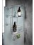 2 Katlı Askılı Banyo Duş Rafı Sabunluk Şampuanlık Duşakabin Askısı Krom 4