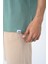 Basic Erkek Bisiklet Yaka Oversize Kalıp Kısa Kollu T-Shirt 4