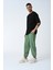 Basic Erkek Bisiklet Yaka Oversize Kalıp Kısa Kollu T-Shirt 3