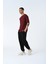 Basic Erkek Bisiklet Yaka Oversize Kalıp Kısa Kollu T-Shirt 3
