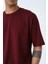 Basic Erkek Bisiklet Yaka Oversize Kalıp Kısa Kollu T-Shirt 4