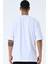 Basic Erkek Bisiklet Yaka Oversize Kalıp Kısa Kollu T-Shirt 2